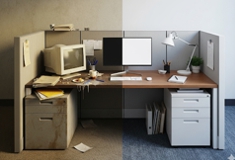 Refurbished Office Cubicles