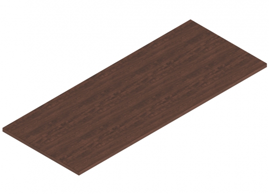 Flip top training table laminate 60x24 american dark cherry