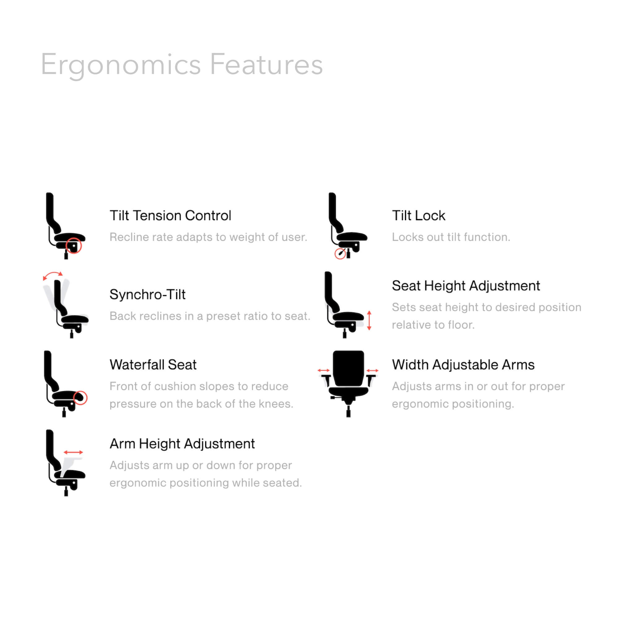 Office furniture chairs office desk chairs office chair with adjustable back support ergonomics