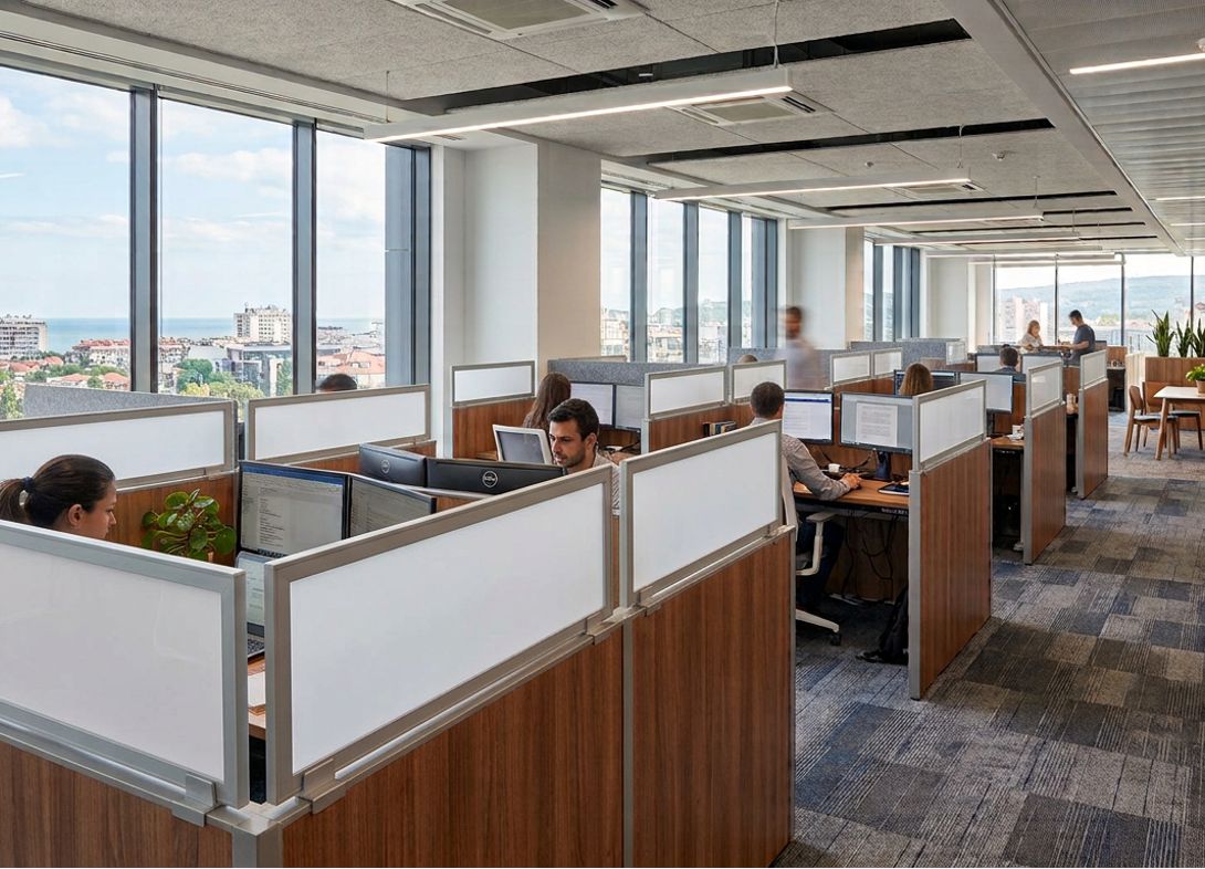 White polycarbonate cubicle wall extender PWT24H White polycarbonate cubicle wall extender PWT24H