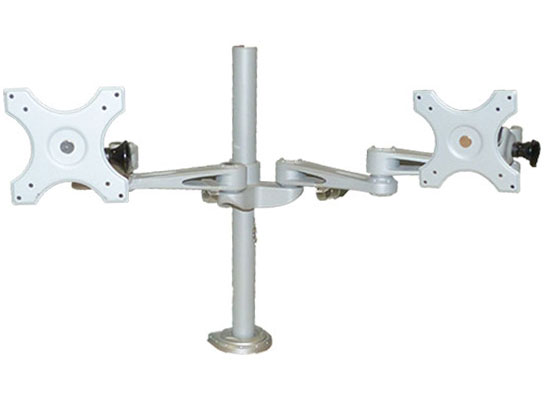 call center cubicles accessories - dual monitor arms call center cubicles accessories - dual monitor arms