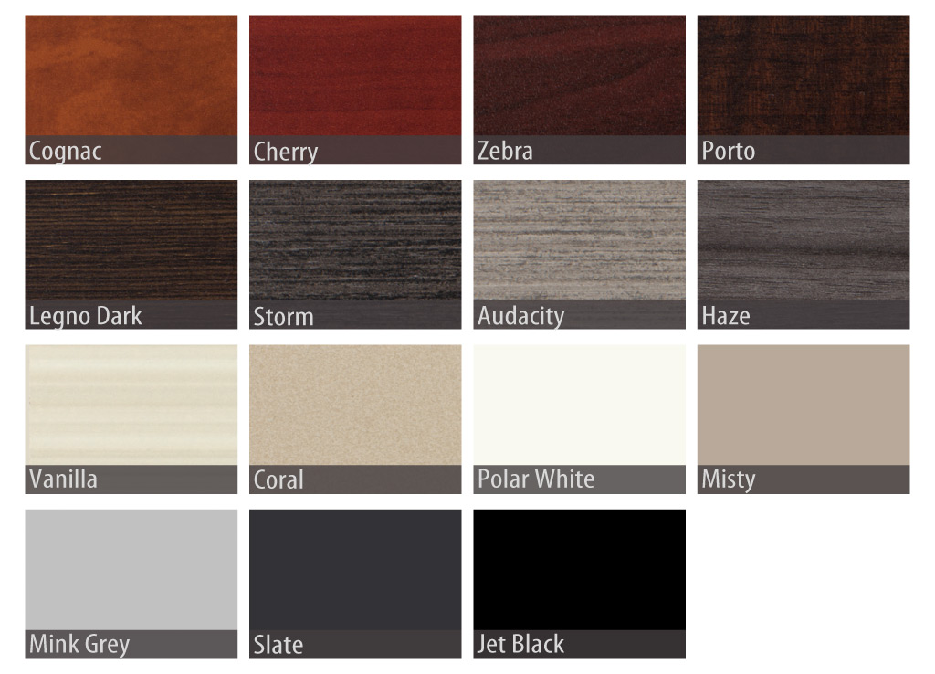 Boardroom furniture from Logiflex is available in 31 finishes. Pictured here, 2 of 2 finish pages. Boardroom furniture from Logiflex is available in 31 finishes. Pictured here, 2 of 2 finish pages.