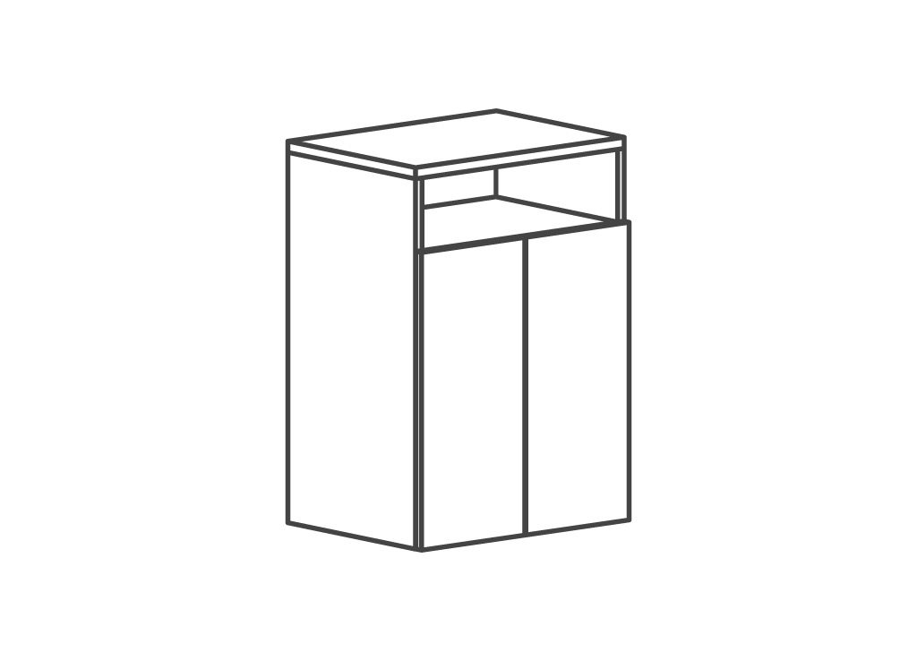 This boardroom furniture layout from First Office provides a mobile pedestal that stows away underneath the table. This boardroom furniture layout from First Office provides a mobile pedestal that stows away underneath the table.