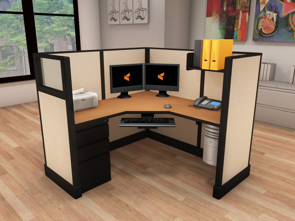 Cubicles 6x6, 5x6 and 5x5 - O2 Series Corporate Office Furniture