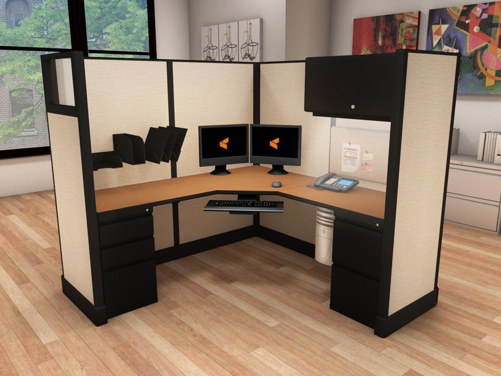 Cubicles 6x6, 5x6 and 5x5 - O2 Series Corporate Office Furniture