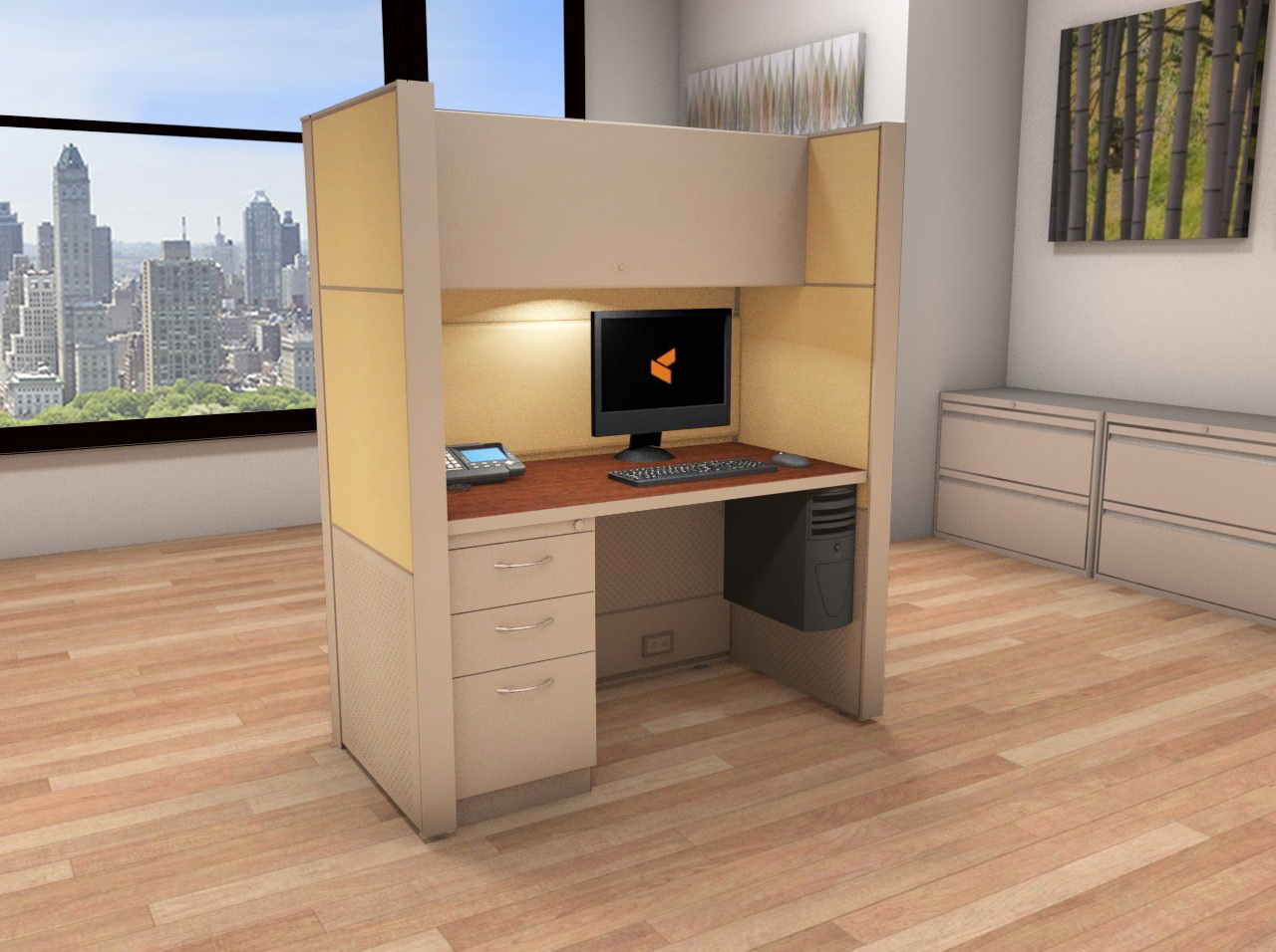 Cubicle Systems - #2x4x66